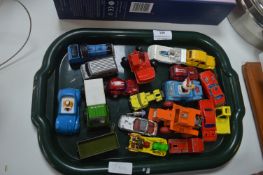 Tray Lot of Matchbox and Corgi Dinky Toys