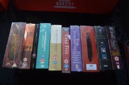 Box Sets of DVDs Including Downton Abbey, etc.
