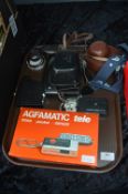 Vintage Cameras with Accessories