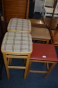 Four Kitchen Stools