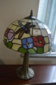 Tiffany Style Leaded Glass Lamp