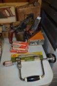 Boxed Vintage Tools Including Stanley No.4 Plane,