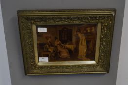 Gilt Framed Crystoleum