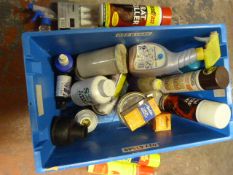 Box of Assorted Part Used Products Including Rat K