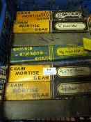 *Box of Assorted Chain Mortise Gears