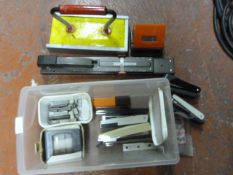 Commercial Flat Iron, Staplers and Hole Punches