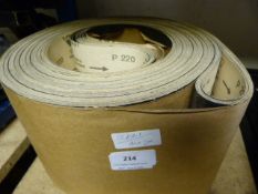 *Large Roll of Belt Sandpaper