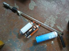 Weeding Torch and Two Tins of Butane