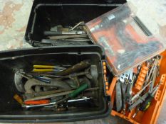 Master Cart Tool Chest with Contents Including Spa