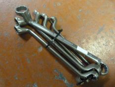 *Six Gedore Vanadium Metric Ring Spanners