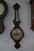 Victorian Mahogany Barometer