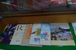 Seven Royal Mail Stamp Year Packs 1997 - 2005