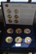 Westminster Diamond Jubilee Six Gold Plated Large