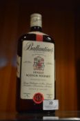 Bottle of Ballantines Finest Scotch Whisky