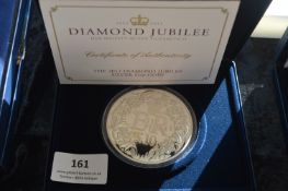 Diamond Jubilee 5oz Silver Commemorative Medallion