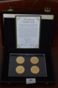 Titanic Memorial Set - Four Coin Set Copper with 2