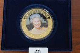 Westminster Diamond Jubilee £5 Coin 24ct Gold on C
