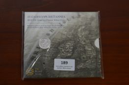 2014 Royal Mint UK Quarter oz Silver Coin Struck f