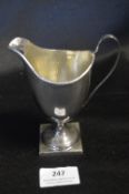 Hallmarked Silver Cream Jug