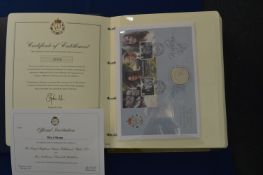Royal Wedding First Day Proof Coin & Covers Year 2011