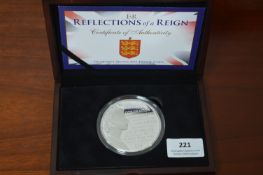 Guernsey 5oz Silver Commemorative £10 Coin Reflect