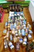 Miniature Scotch Whiskys - 45 Bottles
