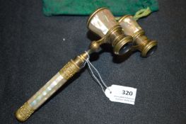 Pair of Mother of Pearl Opera Glasses