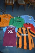 Six Signed Football Shirts - Hull City, Manchester