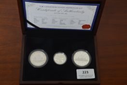 Canadian Silver Voyageurs Set - Canadian Silver D