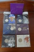 Five Royal Mint Royalty £5 Brilliant Uncirculated