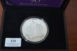 Queens 90th Birthday 5oz Silver Commemorative £10