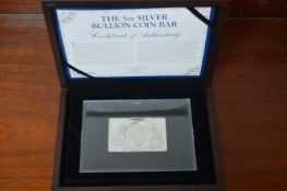 Westminster 5oz Silver Bullion Coin Bar