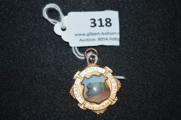 9ct Gold Fob Hull Loco Mens Improvement Class Serv