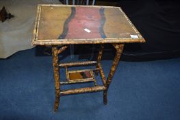 Victorian Bamboo Side Table