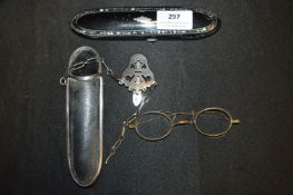 Two Victorian Spectacle Cases