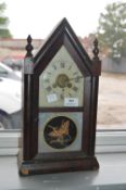 Gothic Mantel Clock by Jerome & Co USA
