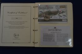 Battle of Britain Album, First Day Covers with Col