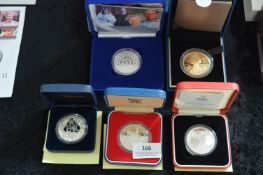 Queens Diamond Jubilee Silver Proof Coins etc