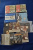Ten Royal Mint £2 Brilliant Uncirculated Coin Sets - Shakespeare, Magna Carta etc