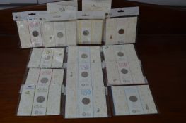 Thirteen Beatrix Potter Royal Mint Alloy 5op Coins