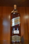 1 Litre Bottle of Johnnie Walker Gold Label 18 Year Old Scotch Whisky