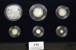 Royal Mint Britannia 2016 UK Six Coin Silver Proof