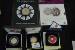 Assorted Coin Sets, Heraldry, Boy Scouts, Slavery