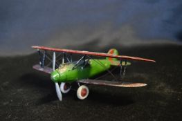 Handmade Toy German Biplane
