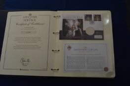 Lifetime of Service First Day Covers and Coins