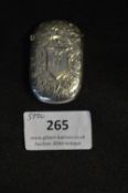 Hallmarked Silver Vesta Case