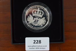 2010 Restoration of The Monarchy Piedfort Silver P