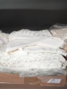 *Box of 10 Lace Edge Scarves