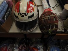 *Bicycle helmet and a Motorcycle Helmet