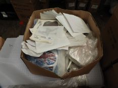 *Box of T-Shirt Transfers; Union Jacks, Apples, Fi
